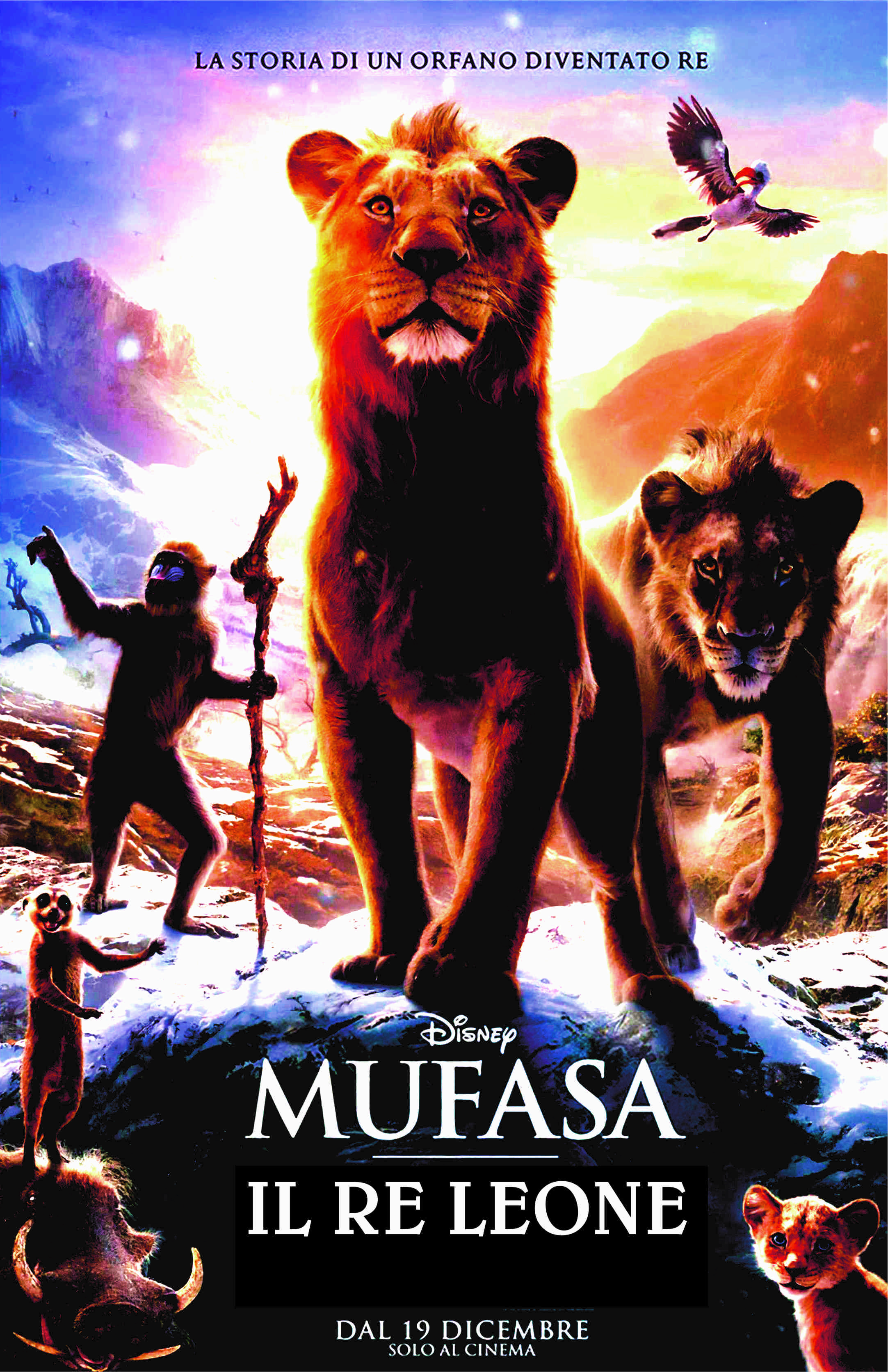 DISNEY: MUFASA, IL RE LEONE